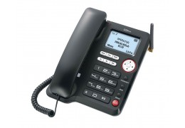 Maxcom Comfort MM29D Μαύρο με Λειτουργία Κινητού Τηλεφώνου Σταθερό 3G Τηλέφωνο