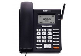 Maxcom Comfort MM28D Μαύρο με Λειτουργία Κινητού Τηλεφώνου και Ραδιόφωνο Σταθερό GSM Τηλέφωνο 
