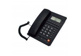 Telco ΤΜ-PA117 Μαύρο Ενσύρματο τηλέφωνο με αναγνώριση κλήσης (010033)