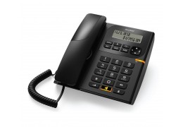 Alcatel T58 Μαύρο Ενσύρματο τηλέφωνο με αναγνώριση κλήσης (010026)