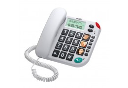 MaxCom KXT480 Λευκό Ενσύρματο Τηλέφωνο
