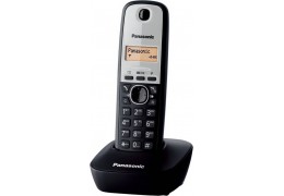 Panasonic KX-TG1611GRG Μαύρο - Ασημί Τηλέφωνο