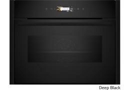 Neff C29MR21Y0 Deep Black Εντοιχιζόμενος Φούρνος Compact NMW45E2D0 (C29MR21Y0 + Z9045DY0)