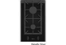 Neff N23YS29S0 Metallic Silver Εστία αερίου Domino 30εκ. NGASD30M0 (N23YS29S0 + Z9802PFMY0)