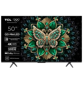 TCL 50C6K 50'' UHD 4K QD Mini-LED Smart TV Τηλεόραση