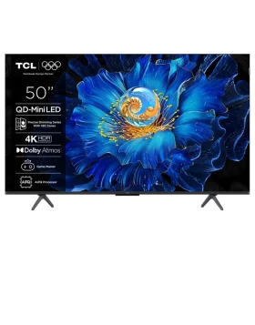 TCL 50C6KS 50'' UHD 4K QD Mini-LED Smart TV Τηλεόραση