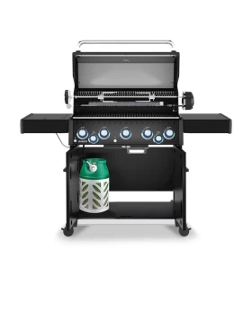 Broil King ΣΕΤ Baron 590 Shadow Ψησταριά Υγραερίου (8762-83SDW) + 18673 Πλευρικός Καυστήρας