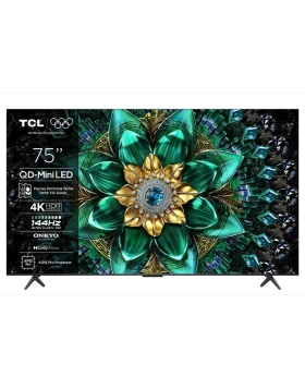 TCL 75Q6C 75'' 4K QD-MINI LED Smart TV Τηλεόραση