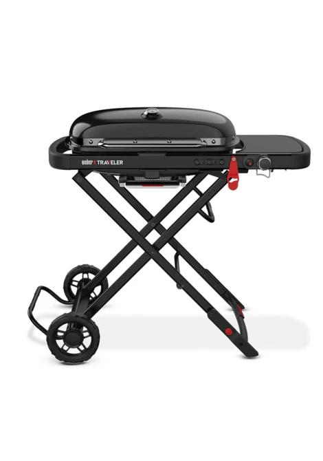 Weber Traveler Stealth Edition Φορητή Ψησταριά Υγραερίου - 9013075