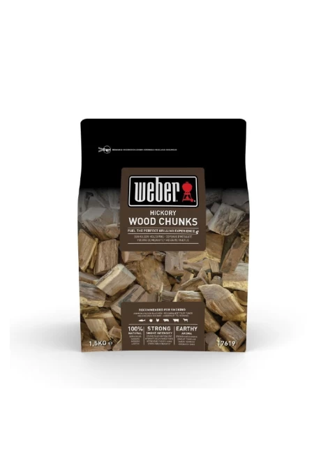 Ξύλα Καπνίσματος Chunks Hickory - 1,5kg (17619)