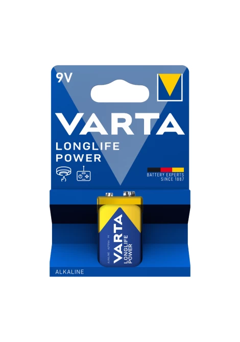VARTA 4922 AΛΚΑΛΙΚΗ LONGLIFE POWER 9V (12687)