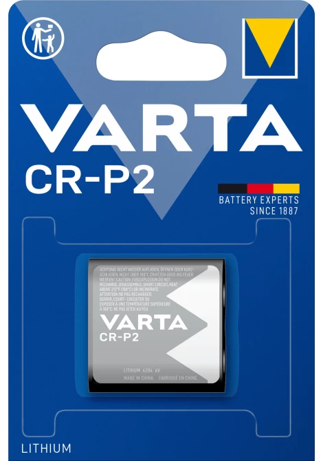VARTA 6204301401 CR-P2 Photo Blister 1 (12221)