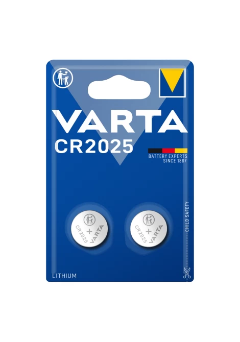VARTA CR2025 συσκ.2 ΛΙΘΙΟΥ (127710)