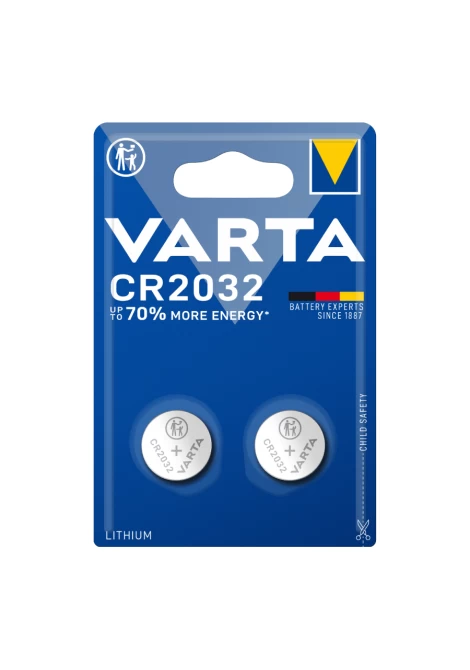 VARTA CR2032 συσκ.2 ΛΙΘΙΟΥ (127720)