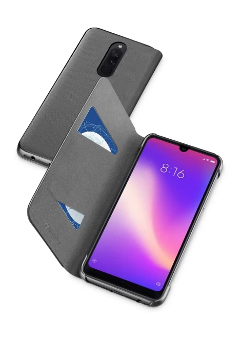 CELLULAR LINE 371035 Θήκη Κινητού Book για Xiaomi Redmi 8 Μαύρη (49328)