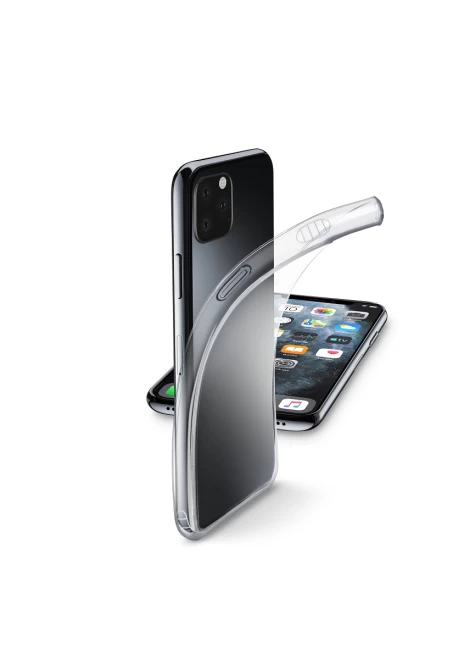 CELLULAR LINE 354892 Fine Θήκη Κινητού Fine Σιλικόνης Back Cover για iPhone 11 Pro Διαφανής (49005)