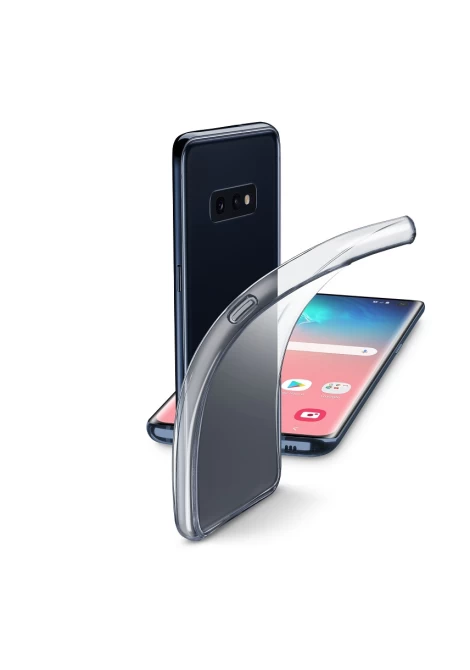 CELLULAR LINE 345272 Fine Θήκη Κινητού Σιλικόνης Back Cover για Samsung Galaxy S10e Διαφανής (49025)