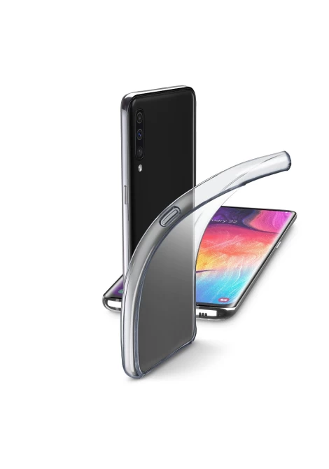 CELLULAR LINE 349799 Fine Θήκη Κινητού Fine Σιλικόνης Back Cover για Samsung Galaxy A50/A30s Διαφανής (49030)