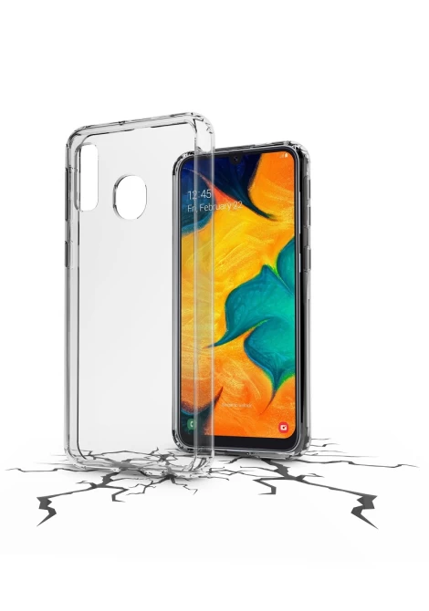 CELLULAR LINE 349522 Clear Duo Θήκη Κινητού Πλαστική Back Cover για Samsung Galaxy A40 Διαφανής (49032)