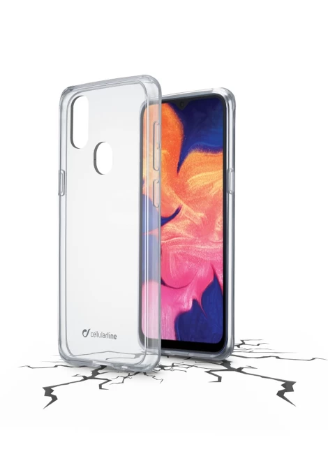 CELLULAR LINE 350665 Clear Duo Θήκη Κινητού Πλαστική Back Cover για Samsung Galaxy A20e Διαφανής (49040)
