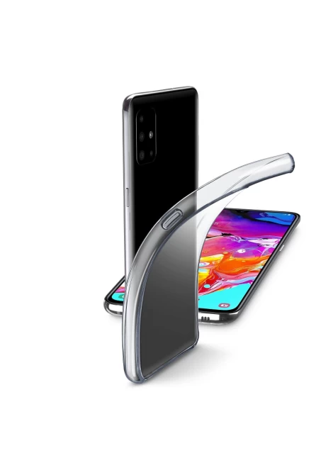 CELLULAR LINE 373251 Fine Θήκη Κινητού Σιλικόνης Back Cover για Samsung Α71 Διαφανής (49351)