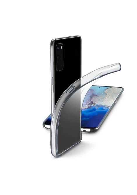 CELLULAR LINE 373886 Fine Θήκη Κινητού Σιλικόνης Back Cover για Samsung S20 Διαφανής (49364)