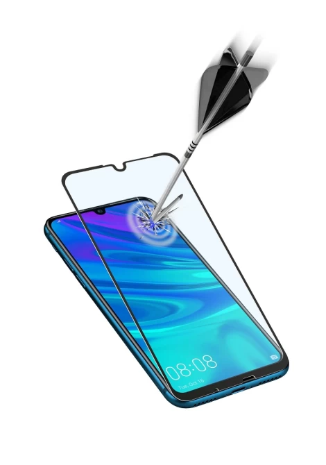 CELLULAR LINE 350610 AntiShock Γυαλί Προστασίας Οθόνης για Huawei P smart/2019 Μαύρο (49086)