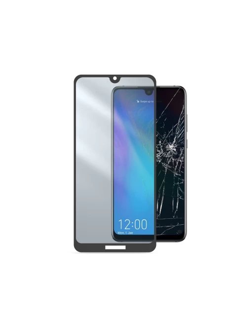 CELLULAR LINE 344138 AntiShock Γυαλί Προστασίας Οθόνης για Huawei Y7 2019 Μαύρο (49093)