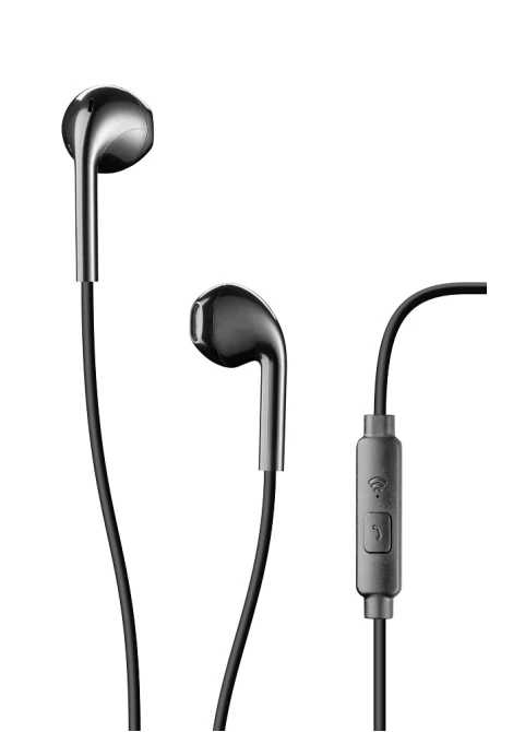 CELLULAR LINE 301001 Handsfree Ακουστικά με βύσμα 3,5mm Capsule Μαύρα (49216)