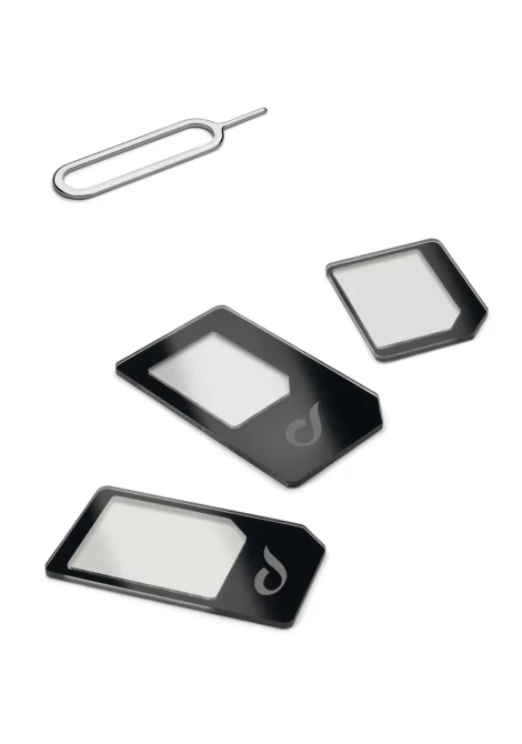 CELLULAR LINE 176746 Universal SIM Adapter 3-σε-1 NanoSIM-MicroSIM-SIM (49169)