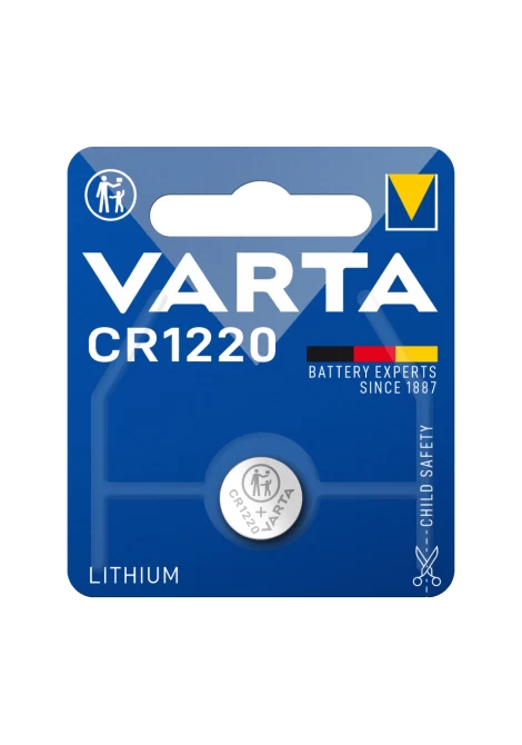 VARTA 6220101401 CR 1220 Lithium Blister 1 (127740)