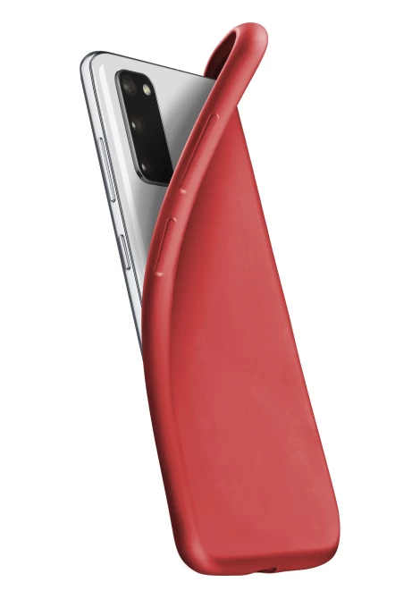 CELLULAR LINE 381966 Chroma Θήκη Κινητού Σιλικόνης Back Cover για Samsung Galaxy A41 Κόκκινη (49427)