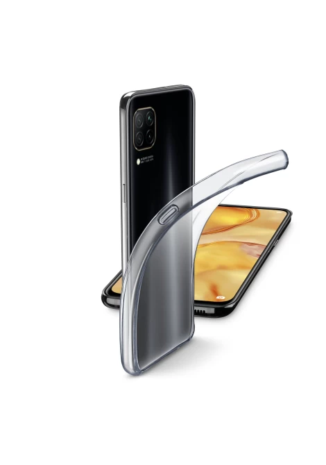 CELLULAR LINE 379550 Fine Θήκη Κινητού Fine Σιλικόνης Back Cover για Huawei P40 Lite Διαφανής (49437)