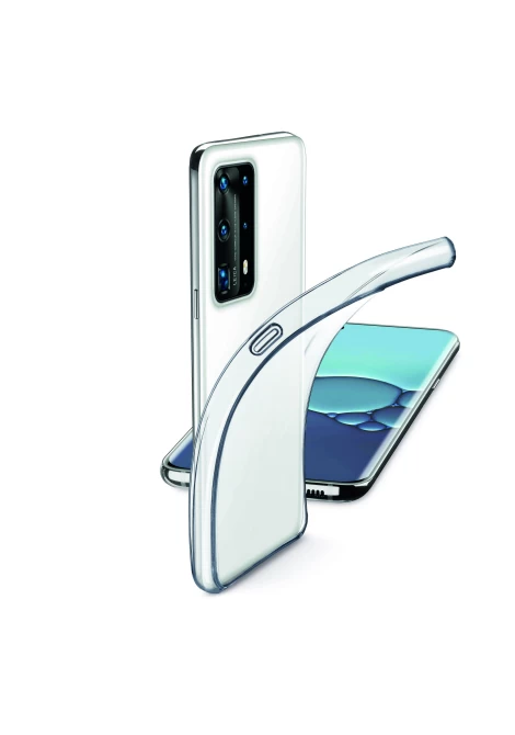 CELLULAR LINE 380204 Fine Θήκη Κινητού Fine Σιλικόνης Back Cover για Huawei P40 Διαφανής (49438)