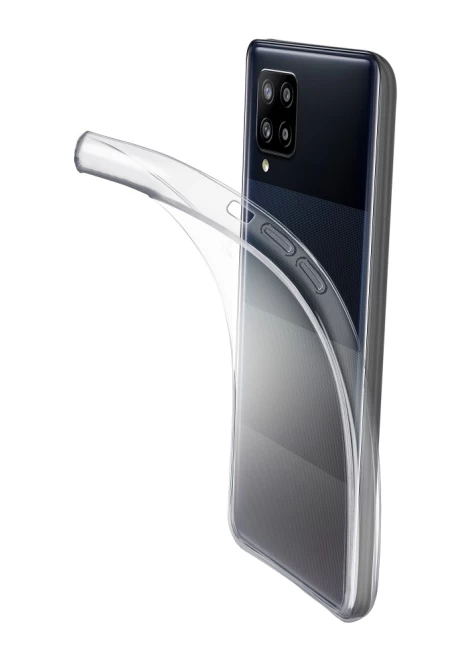 CELLULAR LINE 395819 Fine Θήκη Κινητού Σιλικόνης Back Cover για Samsung A43 Διαφανής (49828)