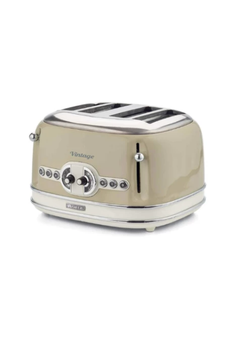 ARIETE 156/03 Φρυγανιέρα Vintage 4 Θέσεων Beige (78420)