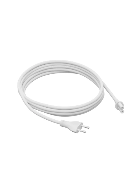 Sonos Power Cable 3,5m Five / Beam / Amp / SubG3 / Arc / Play5 G2 / Playbase (White) (37525)