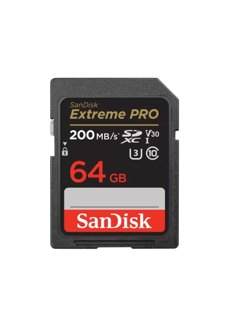 SanDisk Extreme PRO 64GB SDXC UHS-I + 2 years RescuePRO Deluxe (531681)
