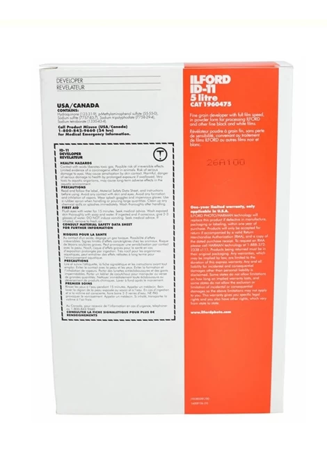 ILFORD S ID-II DEV 5 LITRE (56810)