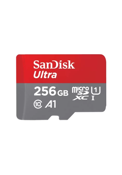 SanDisk SDSQUAC-256G-GN6MA Ultra microSDXC 256GB + SD Adapter 150MB/s  A1 Class 10 UHS-I (532617)