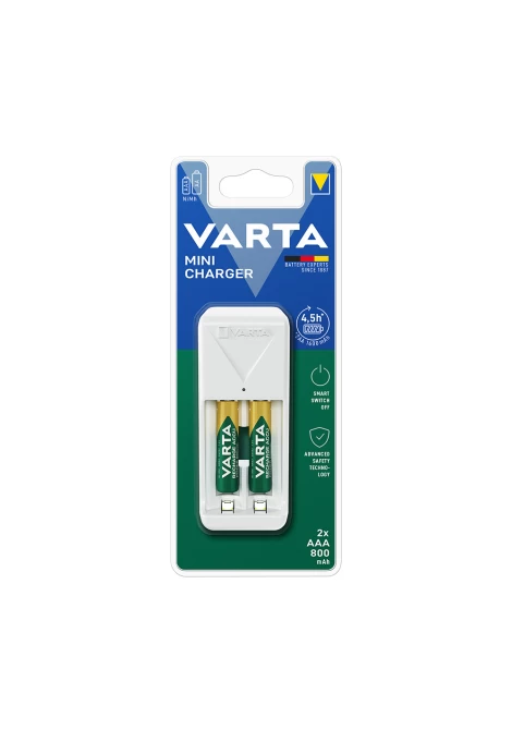 VARTA Mini Charger + 2xAAA 800mAh (12895)