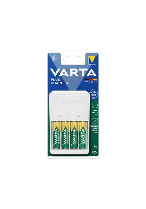 VARTA Plug Charger + 4X56706 (128613)