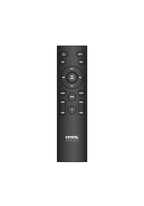 CRYSTAL AUDIO REMOTE CONTROL for CASB160S, CASB240HD, CASB360 (381187)