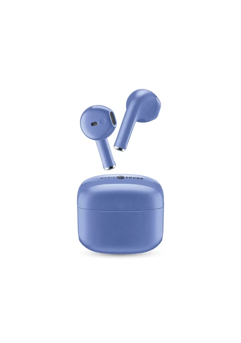 CELLULAR LINE 454813 Swag Bluetooth Ακουστικά TWS με Θήκη Φόρτισης Γαλάζια (490552)