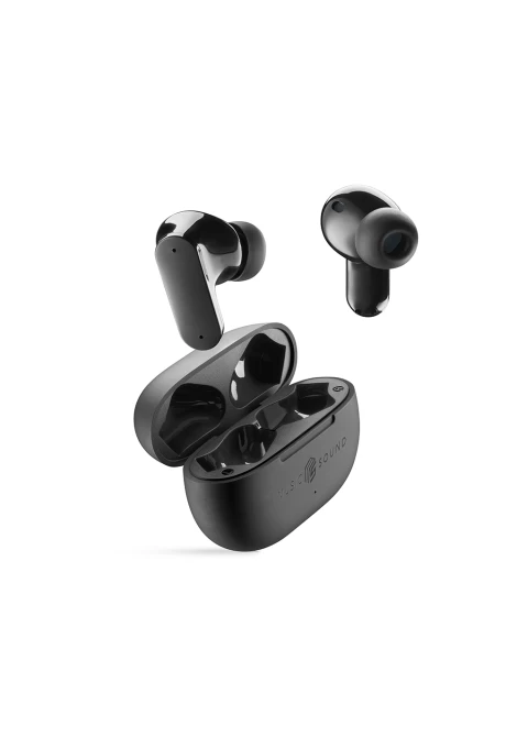 CELLULAR LINE 475672 Music Sound Shield Bluetooth Ακουστικά TWS με Θήκη Φόρτισης Μαύρα (490682)