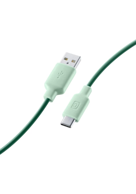 CELLULAR LINE 325755 USB Καλώδιο Συγχρονισμού και Φόρτισης Type-C (1m) Πράσινο (49803)