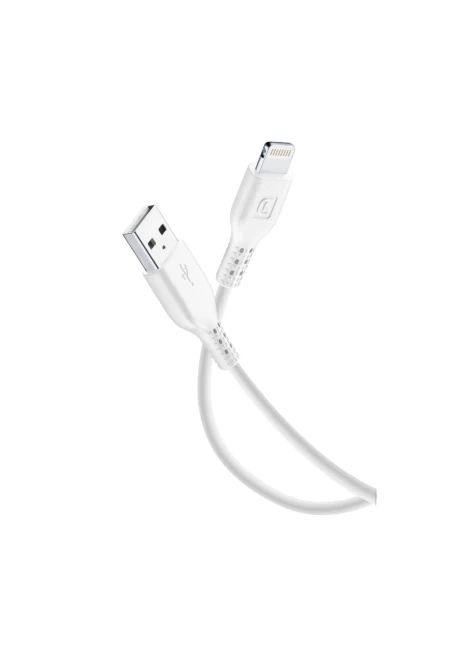 CELLULAR LINE 259593 USB Καλώδιο Συγχρονισμού και Φόρτισης Lightning για Apple (3m) Λευκό (49531)