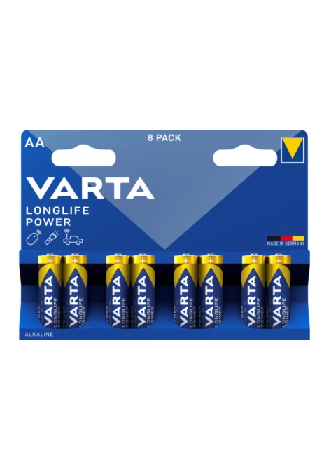 VARTA 4906 συσκ.8 LONGLIFE POWER AA (127018)