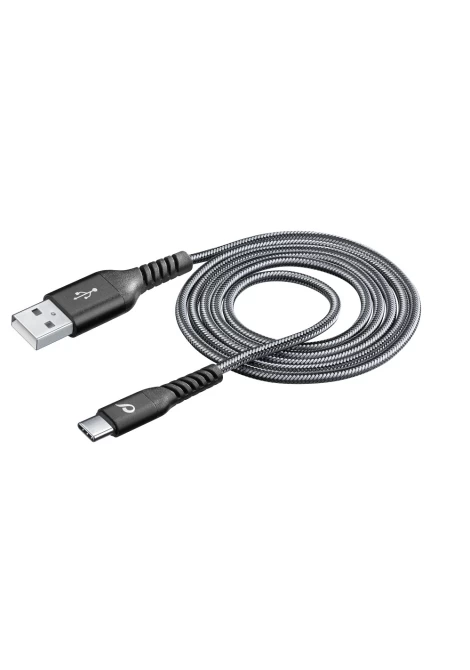CELLULAR LINE 312373 USB Extreme Καλώδιο Συγχρονισμού και Φόρτισης Type-C (1,2m) Μαύρο (49167)