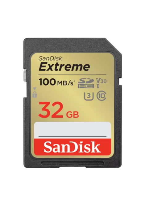 SanDisk Extreme 32GB SDHC UHS-I + 1year RescuePRO Deluxe (531676)